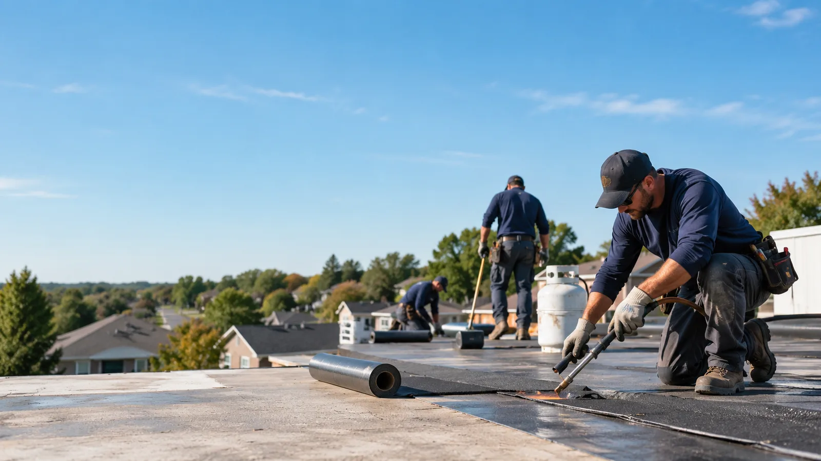 Flat Roof Leak Repair providers in Kiester, MN